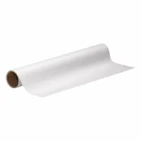 This adhesive-backed traction mat is made of clear vinyl with a sand surface texture for slip resistance. Measuring 27 inches wide by 5 feet long and 1/64 inch thick, it provides secure footing in industrial environments where floor surfaces may become slippery