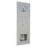 BRADLEY Shower Faucet Panel: S99 SafeCare, 2 gpm Fixed Showerhead Flow Rate, Brass, 24 in Overall Ht (MPN S99-114)