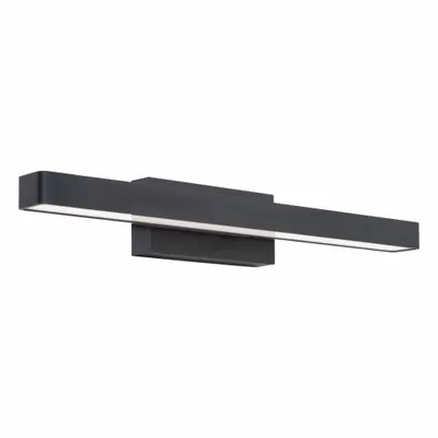 AFX Decorative Vanity: Black, 1,000 lm, 2700K/3000K/3500K/4000K/5000K, 20 W - Brock Vanity Lights