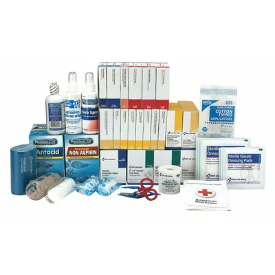 FIRST AID ONLY Complete Refill or Kit: 676 Components, 100 People Served - Complete First Aid Kit Refills