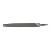 Machinists File: Rectangular, Bastard Cut, 12 in Lg without Tang, 1 1/8 in Wd, 1/8 in Thick, Natural (MPN 07688NN)