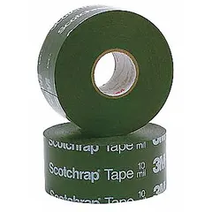 This 20 mil thick vinyl and rubber electrical tape provides corrosion protection for insulating and sealing electrical connections. Suitable for indoor and outdoor use, it resists moisture, abrasion, and UV exposure. Each roll is 1 inch wide and 33 3/8 yards long, supplied in a 24-pack.