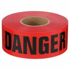 APPROVED VENDOR General Danger Messaging Barrier Tape