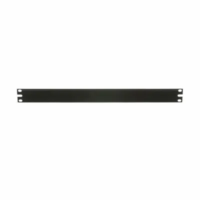 PANDUIT Flat Rack Filler Panel: 1 Rack Units, 19 in Overall Wd, 1 3/4 in Overall Ht - Blank Filler Panels