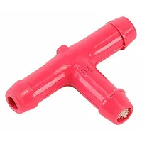 Fitting, Tubing, and Restrictor Tee: 1/4 in Barbed Connection Size/Type, 21-038