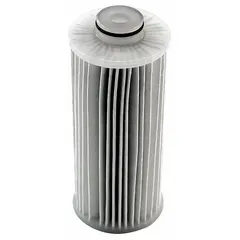 Replacement hydraulic filter element for removing contaminants from hydraulic fluid in industrial systems. Used in HVACR equipment, chillers, and machinery to protect pumps, valves, and actuators.
