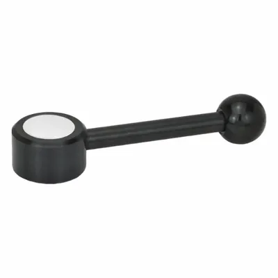JW WINCO Flat Adjustable Tension Lever: Steel, 1/2"-13 Thread, 0.67 in Thread Lg - Low-Profile Adjustable Tension Levers with Threaded Hole