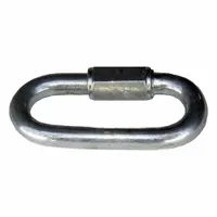 PEWAG Repair Link: Side Chain Repair Link, Carbon Steel, Cable Chain Link, Cable Chain Link (MPN 8008)