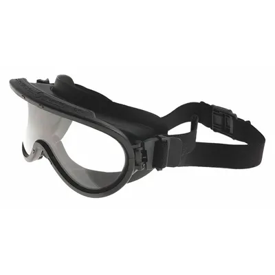 PAULSON Safety Goggles: Clear, Indirect Venting, Elastic - Standard Firefighting Safety Goggles