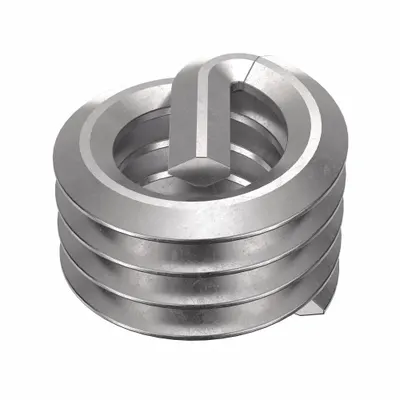 HELI-COIL Helical Insert: Tanged Tang Style, Free-Running, #8-32 Thread Size - Free-Running Tanged Helical Inserts
