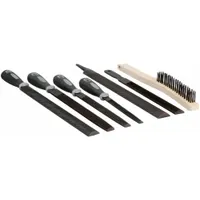 Wind/Oil/Gas File Set: Includes Handle, 7 Pieces, Bastard Cut, Pouch (MPN 78761532)