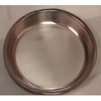 SPRING USA Food Pan: Half Size Round, Round, 1.8 ga Gauge, 4.5 qt Capacity, 13 3/4 in Overall Lg (MPN 510-66/35)