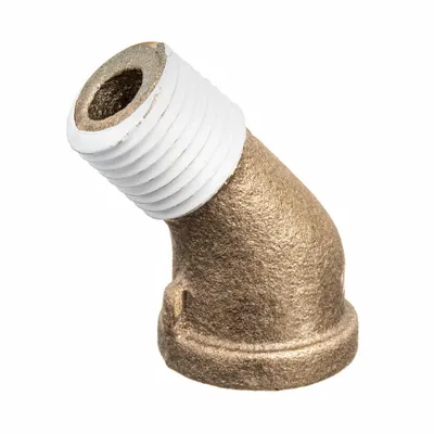 OEM APPROVED VENDOR 45° Elbow, 2 in x 2 in, Female NPT x Male NPT, 200 psi - Threaded Low-Pressure Pipe Fittings for Potable Water with Thread Sealant