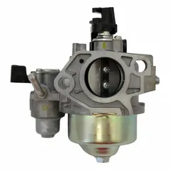 This HONDA carburetor, part number 16100-Z5T-P72, is a replacement component for GX390QXC9 engines. It mixes air and fuel for combustion in small engines used on outdoor power equipment such as generators, pressure washers, and construction machinery.