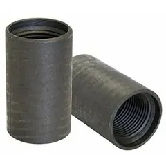 Steel straight pipe fitting with threaded x threaded connections, Class 150, rated for 300 psi at 150°F. Used to join straight sections of pipe in medium-pressure systems such as industrial plumbing, HVAC, and process piping.