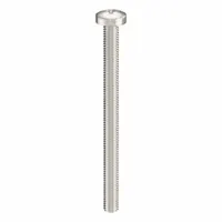 Machine Screw: M6x1.00 Thread Size, 80 mm Lg, 316, Stainless Steel, Plain, Pan, Phillips, 5 PK (MPN ZSCRW-507)
