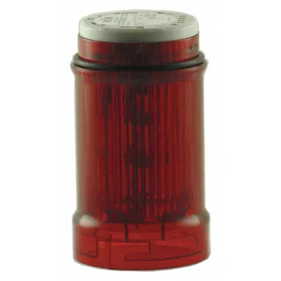 EATON Tower Light Module: Strobe, 110/120V AC, Red, 43 mm Overall Dia, 2 1/4 in Overall Ht - Strobe Light Modules