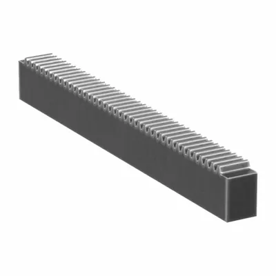KHK GEARS Rectangular Metric Gear Rack SR0.8-100 - Rectangular & Square Metric Gear Racks