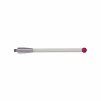 INSIZE M4 Stylus: CMM Straight Stylus, Ball, Straight, 0.039 in Ruby Ball Tip, M4 Stem Thread Size (MPN ISQ-01-4010-020STR)