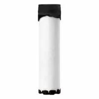 Engine air filter with axial seal, round-oval shape, outside diameter 1 11/16 in. Removes airborne contaminants from engine intake air for automotive and heavy-duty applications