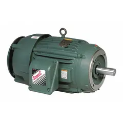 Totally Enclosed Fan Cooled (TEFC) 1 hp motor with C-Face mount for direct coupling. Operates at 1,770 RPM at 60 Hz with full load current of 1.7 A. Suitable for pumps, fans, conveyors, and compressors in industrial environments.