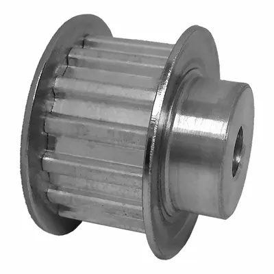 Dayton Timing Pulley: Trapezoidal, Plain, For T5 Timing Belt Section, For 10 mm Belt Wd - T5 Section Timing Belt Pulleys