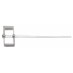 This paddle-type mixing attachment features a 1/2 in shaft diameter and a paddle head design. It is intended for blending mortar in construction and renovation tasks. The attachment is compatible with standard power tools for mixing applications.