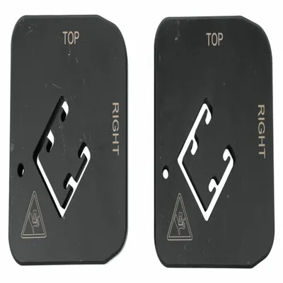 WILTON Blades: (2) Identical Blades, For 1 5/8 in Strut Wd - Dies for Strut Shears