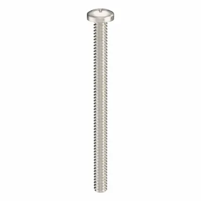 USA INDUSTRIALS #4-40 x 1-1/2 in 316 Stainless Steel Pan Head - Pan Head Machine Screws