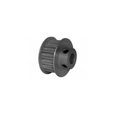 Dayton Timing Pulley: Curvilinear, Fixed, For HTD Timing Belt Section, For 9 mm Belt Wd - HTD Section Fixed-Bore Timing Pulleys with Hub