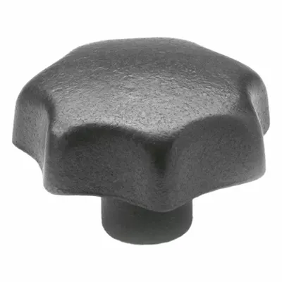JW WINCO 7-Arm Knobs with Threaded Hole