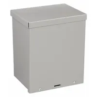 WIEGMANN Enclosure: Steel, 8 in x 6 in x 6 in, 3R, Solid Cover, Screw On, Included, Painted (MPN RSC060806)