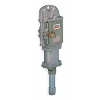 LINCOLN Air Drum Pump: Stub Pump, 12:1, 12.6 gpm Max. Flow Rate, 120°F Max. Fluid Temp., Steel (MPN 1914)