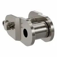 TSUBAKI Offset Link: For Nickel-Plated Steel Roller Chains, 60, Single Strand, 3/4 in Pitch, 5 PK (MPN 60NP O/L)