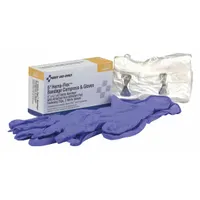 FIRST AID ONLY Compress: 9 in Dressing Lg, 5 in Dressing Wd, Gauze, Sterile, Clips (MPN 2-016)