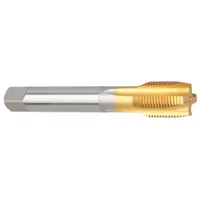 WIDIA GTD Straight Flute Tap: 3/8"-19 BSPP, 4 Flute, Plug Chamfer, Black Oxide Cobalt (MPN VTSPO8607)