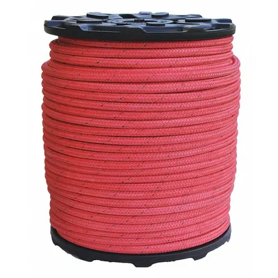 ALL GEAR Rigging and Climbing Rope: Double Braid, 5/8 in Dia, 3,900 lb Working Load Limit - Rigging & Climbing Rope