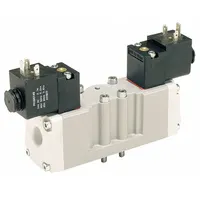 Solenoid Air Control Valve: Four-Way / Two-Position, 5599-1, Double Solenoid, Solenoid Return (MPN H22WXBBL49C)