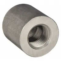 This steel coupling is designed for threaded extreme-pressure pipe systems, connecting two pipes of the same size. Rated Class 6000, it is suitable for high-pressure applications such as hydraulic lines, steam systems, and process instrumentation