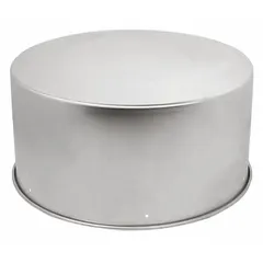 This drip cover is designed to shield motors from moisture, dust, and debris in HVACR and industrial environments. It helps prevent liquid ingress, extending motor life in ventilation, refrigeration, and air-handling systems.