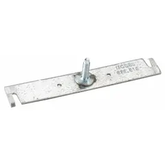Motor mounting bracket for HVACR systems. Used to secure motors in ventilation and air-moving equipment, providing proper alignment and vibration reduction. Suitable for residential and light commercial applications.