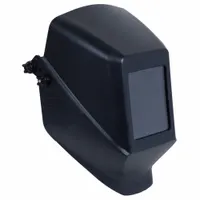 JACKSON SAFETY Welding Helmet: Passive, Black, W10, 4.5 in x 5.25 in, Slotted Hard Hat Adapter (MPN 14978)