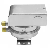 Air Pressure Switch: Adj, Auto Reset, 0.02 in wc to 0.5 in wc, Conduit Box, SPDT (MPN 2374-508)