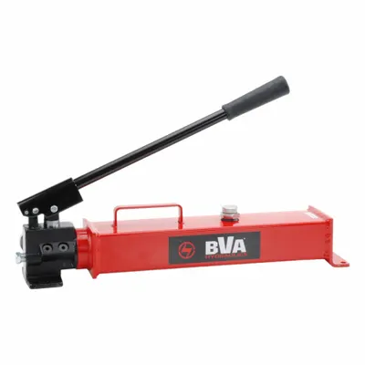 BVA HYDRAULICS Hydraulic Hand Pump: 2 Stages, Single Acting, 200 psi Max. Pressure 1st Stage - Hand Pumps for Hydraulic Fluids