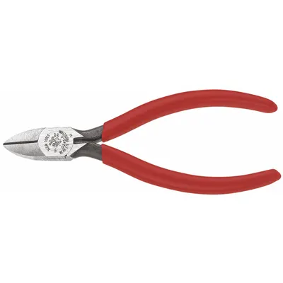 KLEIN TOOLS Diagonal Cutting Plier: Std, Straight, Narrow, 3/4 in Jaw Lg, 5/8 in Jaw Wd - Standard-Cut Diagonal-Cutting Pliers