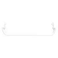 OEM replacement door shelf bar for Frigidaire refrigerators and freezers. Secures items on the door shelf to prevent tipping or falling. Restores organized storage and helps maintain proper door balance