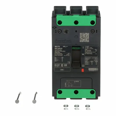 SQUARE D BGL36070 B-Frame Molded Case Circuit Breaker - B-Frame Square D Molded Case Circuit Breakers