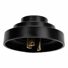 The INTERMATIC SK4500K shorting cap is used to bypass a turn-locking photocell receptacle, providing continuous power to a lighting fixture without daylight sensing. It fits standard twist-lock photocell mounts and is suitable for industrial and commercial lighting systems where photocell control is disabled.