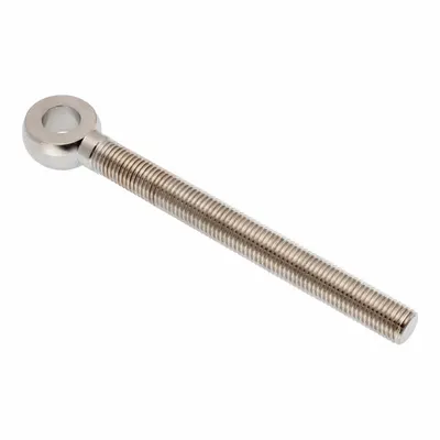 AMPG Fixed Rod End: Stainless Steel, Plain, 6 in Hole Center-to-End Lg, Right Hand - Stainless Steel Male Threaded Fixed Rod Ends