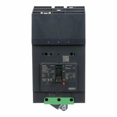 SQUARE D BDA36015 B-Frame Molded Case Circuit Breaker - B-Frame Square D Molded Case Circuit Breakers